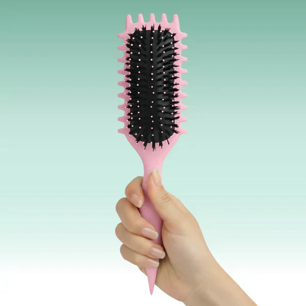 5-in-1 Detangling Curl Brush – Smooth Hair, Less Pulling